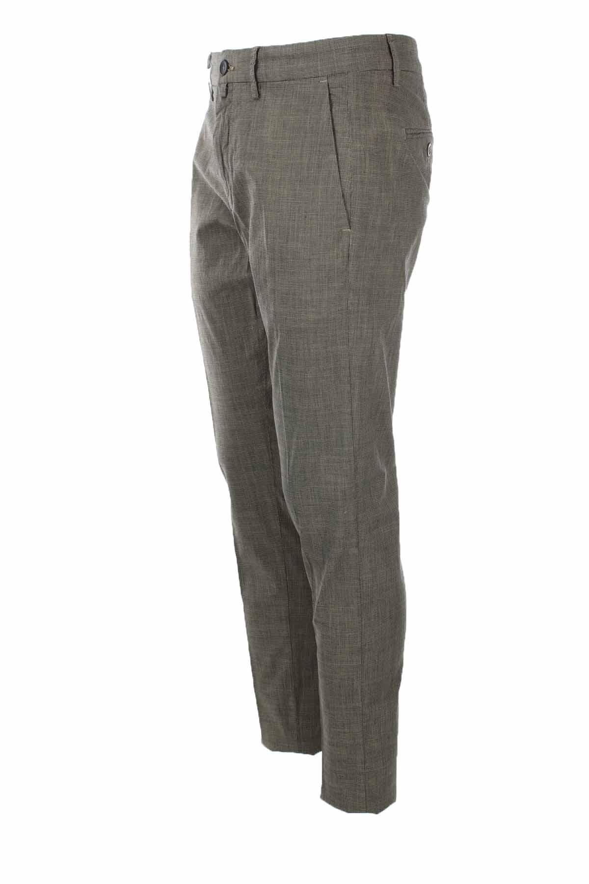 Pantalone Chino in cotone e lino 