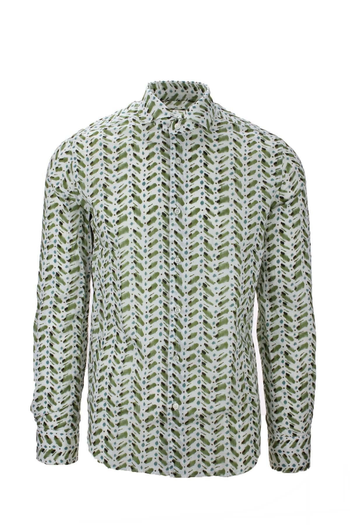 Camicia fantasia cotone 