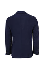 Giacca blazer monopetto in misto lana. 