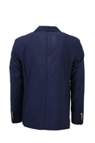 Giacca blazer sfoderato in tessuto stretch 
