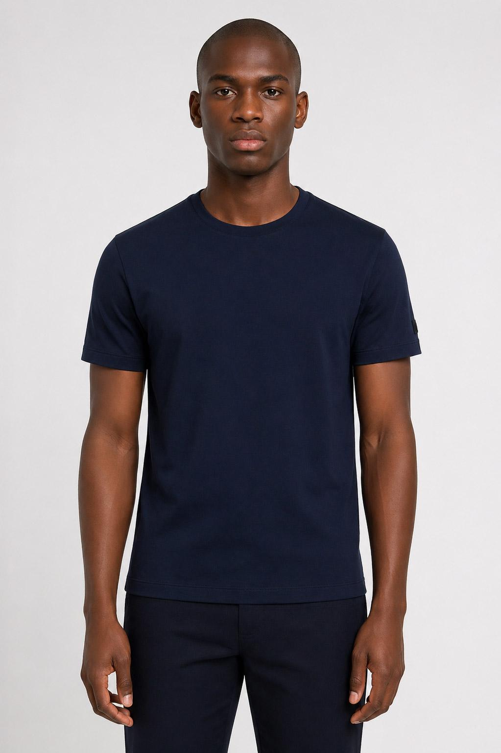 Tshirt Uomo in Fresco Cotone Crep 