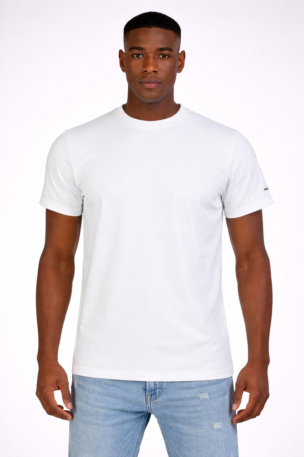 T-Shirt Uomo Zole in Piquet Cotone Seta 