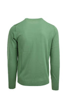 Maglia pullover girocollo in filo di cotone 