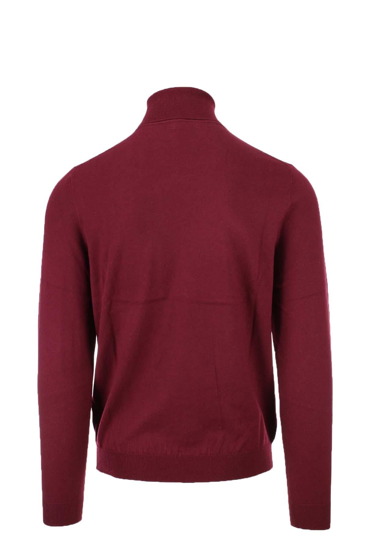 Maglia dolcevita in lana cotone 