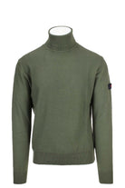 Maglia dolcevita unito con intarsi Otawara 