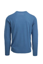 Maglia pullover girocollo in filo di cotone 