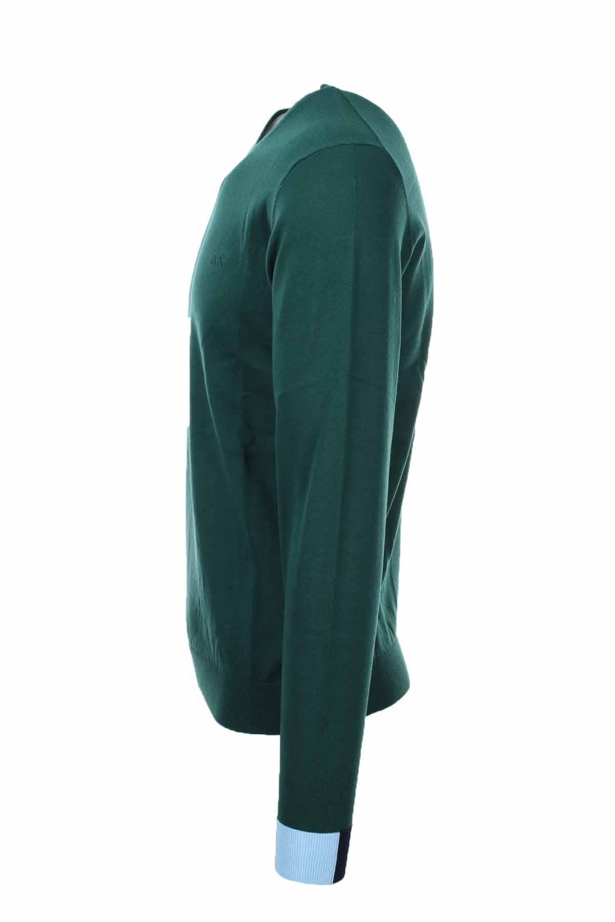 Maglia girocollo in cotone 