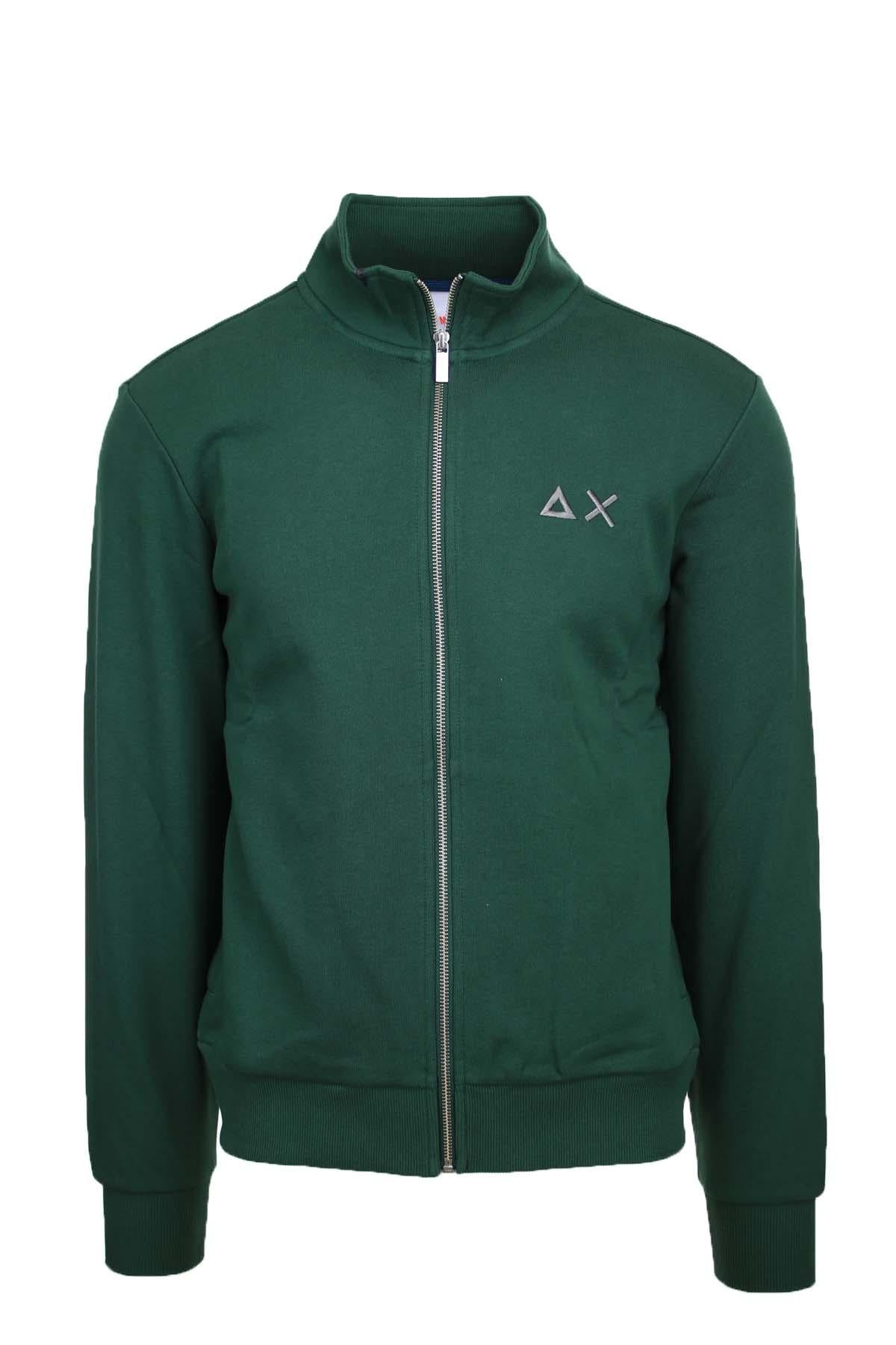 Felpa cardigan zip 