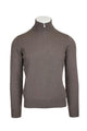 Lupetto zip in lana e cachemire
