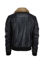 Giubbotto bomber in pelle imbottito CHEITON 