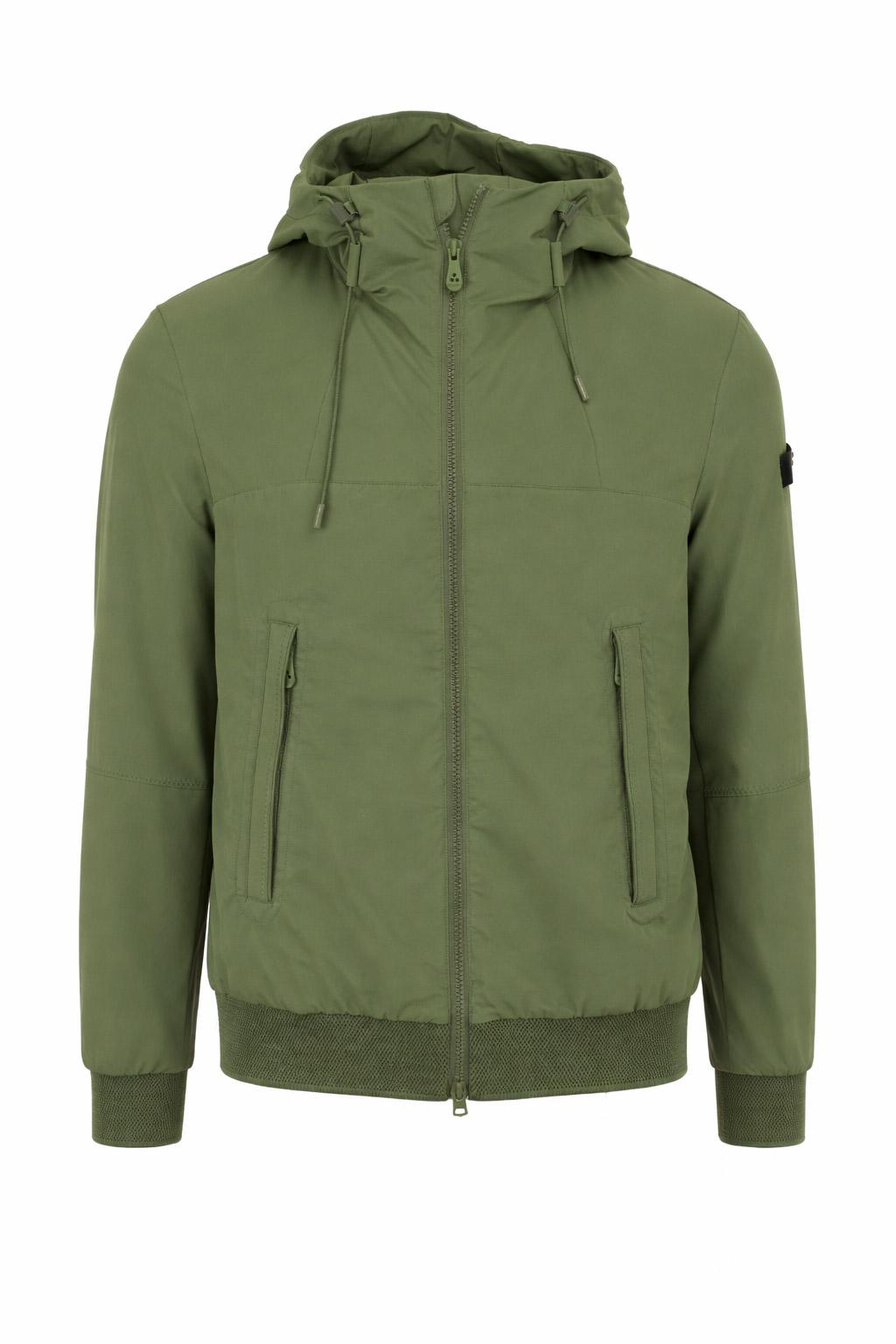 Giubbino Uomo Nylon Stretch Cappuccio 