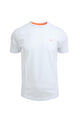 T-Shirt in cotone piquet dettagli fluo