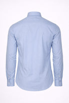 Camicia Uomo Tinta Unita in Cotone Stretch 