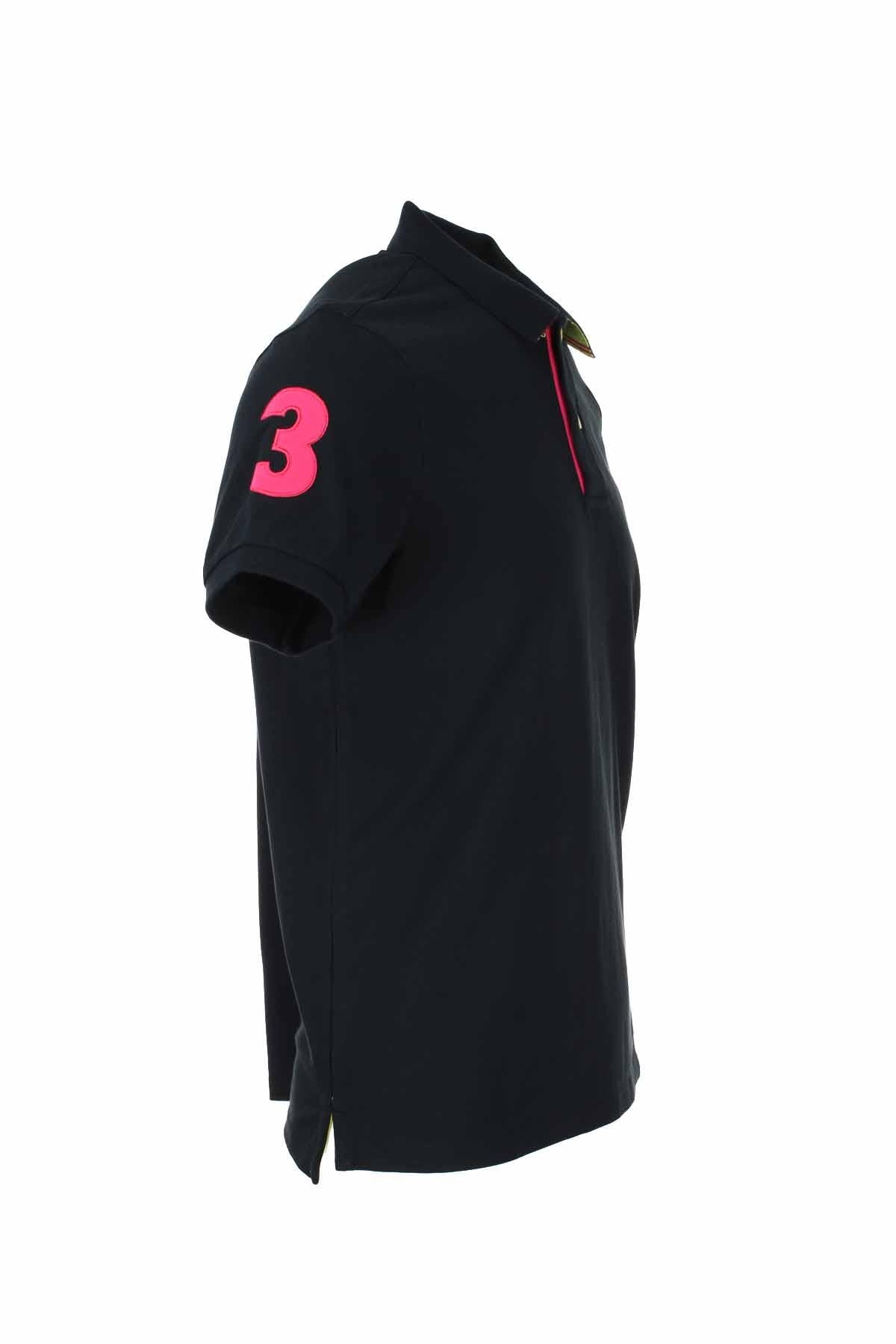 Polo mezza manica piquet maxilogo 