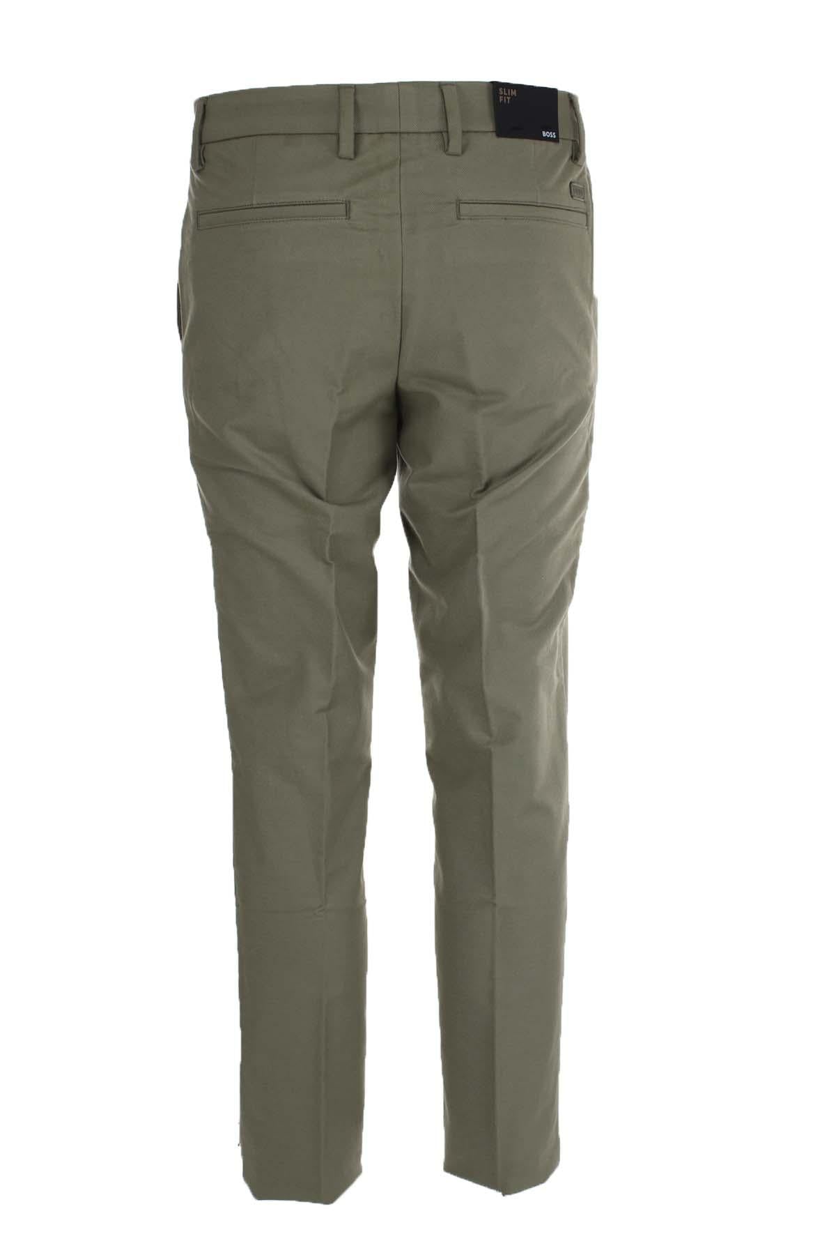 Pantalone chino slim fit in tessuto stretch 