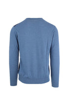 Maglia in lana girocollo a rombi 