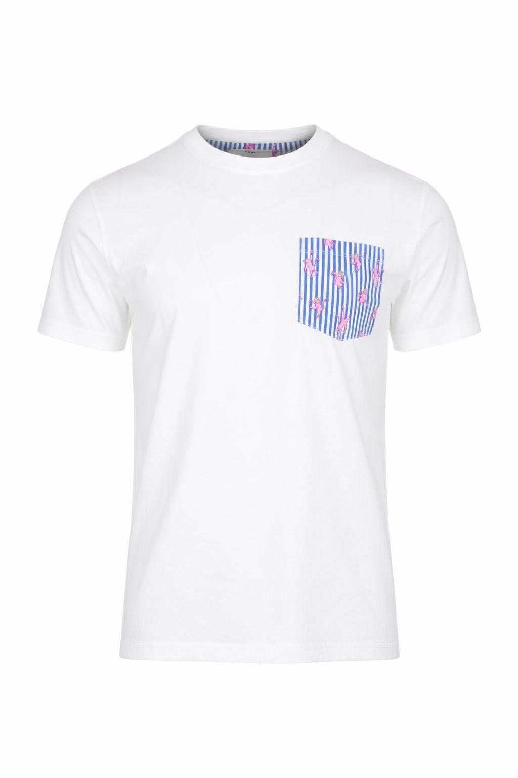 T-Shirt Uomo Taschino Scimmiette Monkeys 