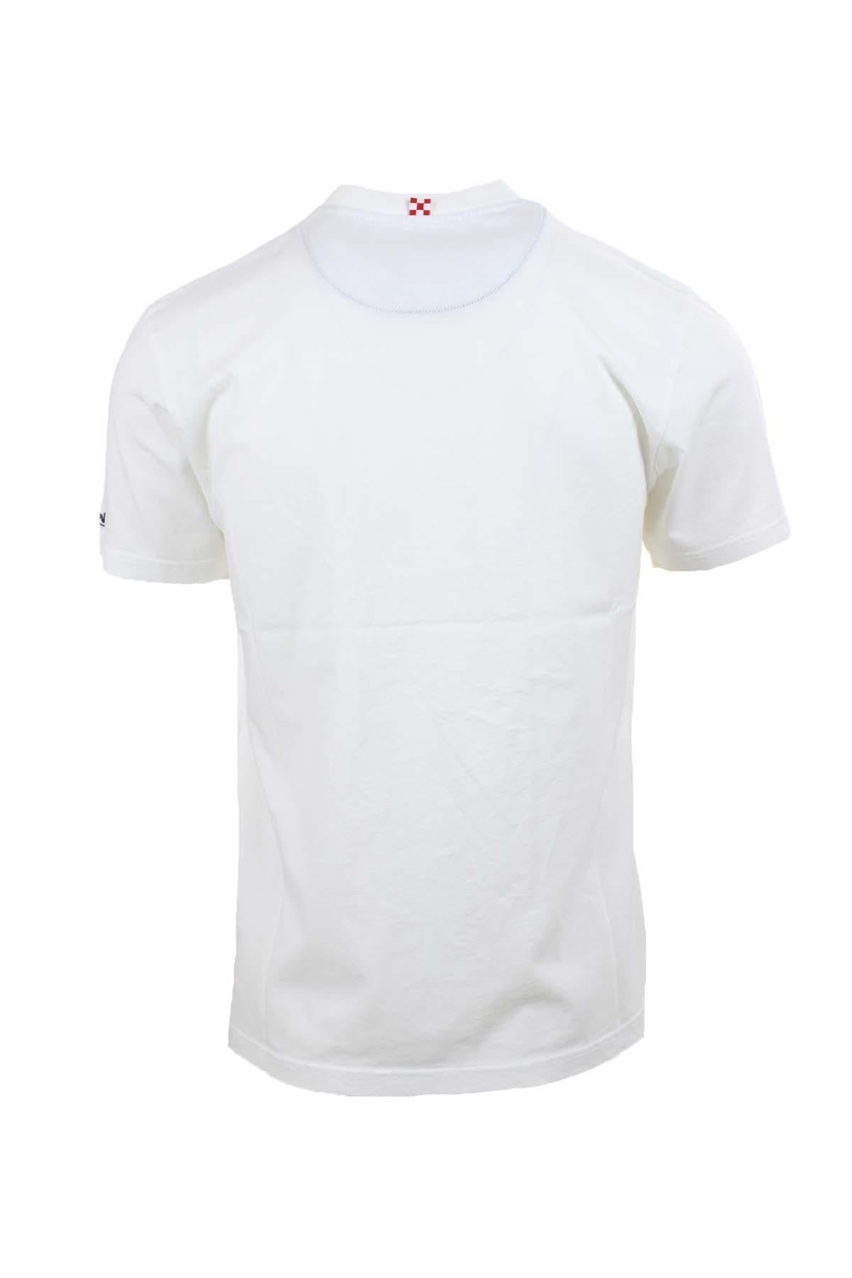 T-shirt mezza manica con taschino papere 