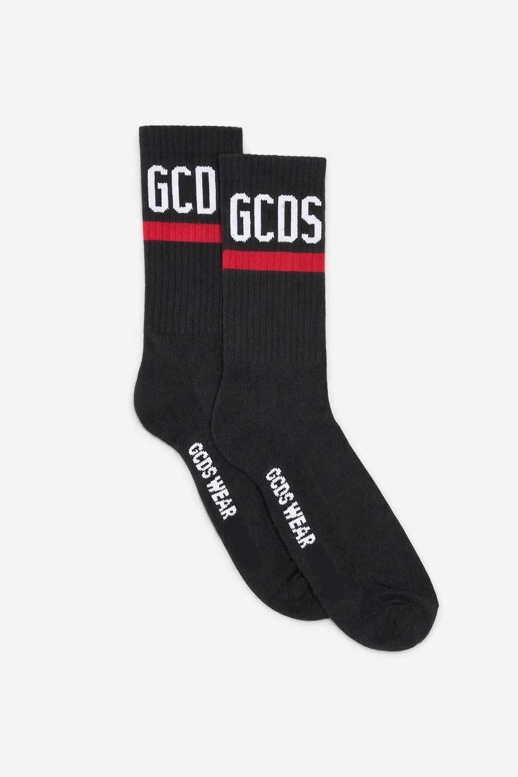 Calzini in cotone con logo 