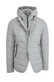 MasterH technical fabric down jacket with bib