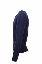Pullover girocollo in lana 