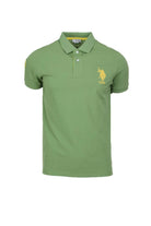 Polo mezza manica maxilogo 