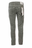 Pantalone velluto diagonale stretch 