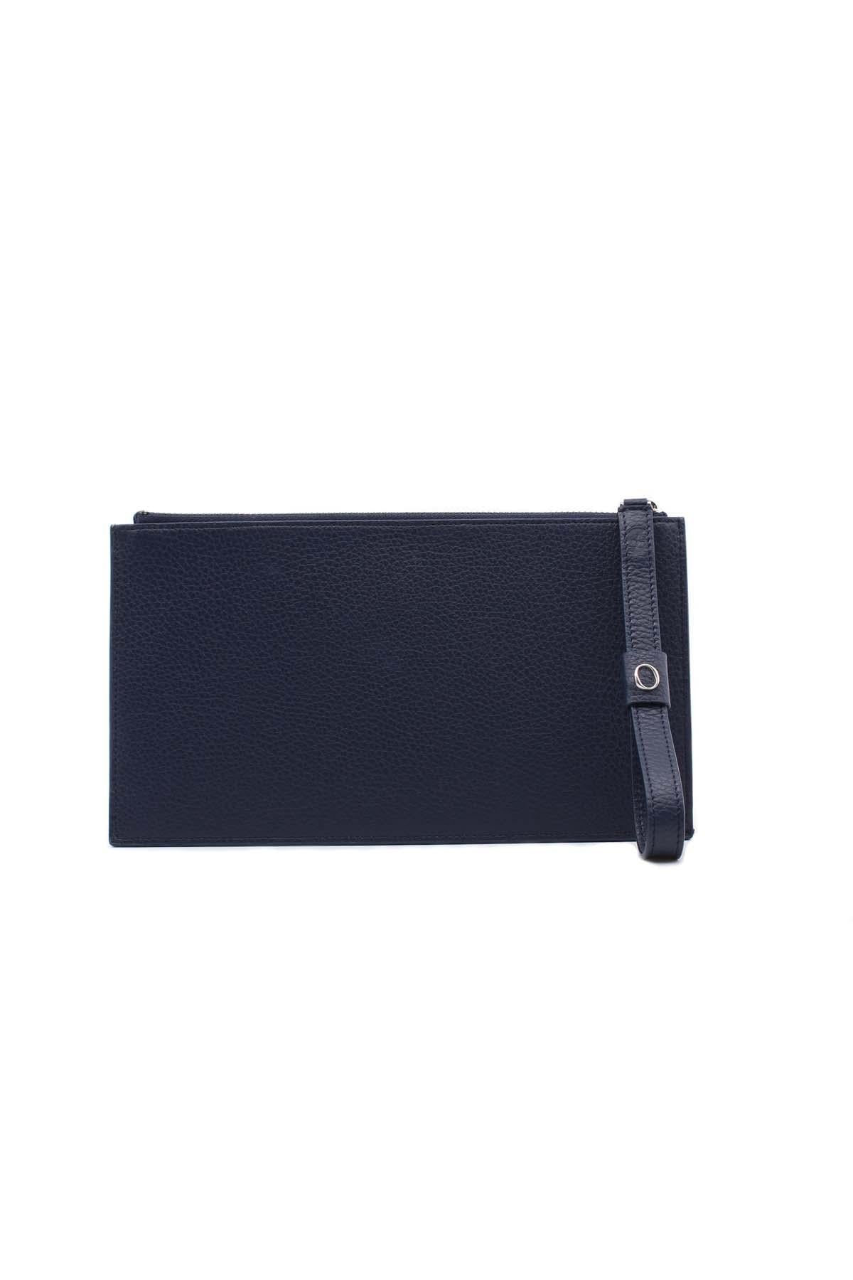 Pochette busta con polsiera in pelle micron 