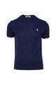 Men's Crew Neck Cotton Yarn Sweater