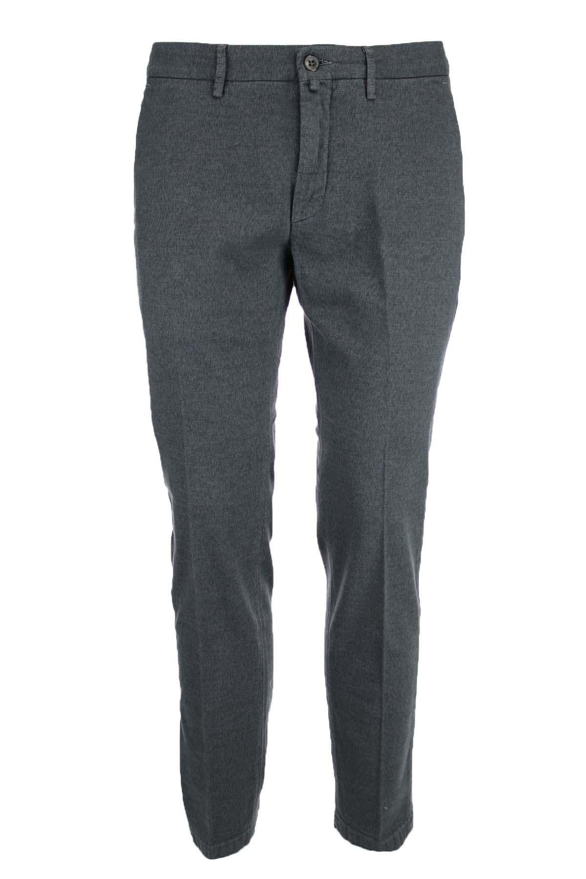 Pantalone in misto cotone stretch 