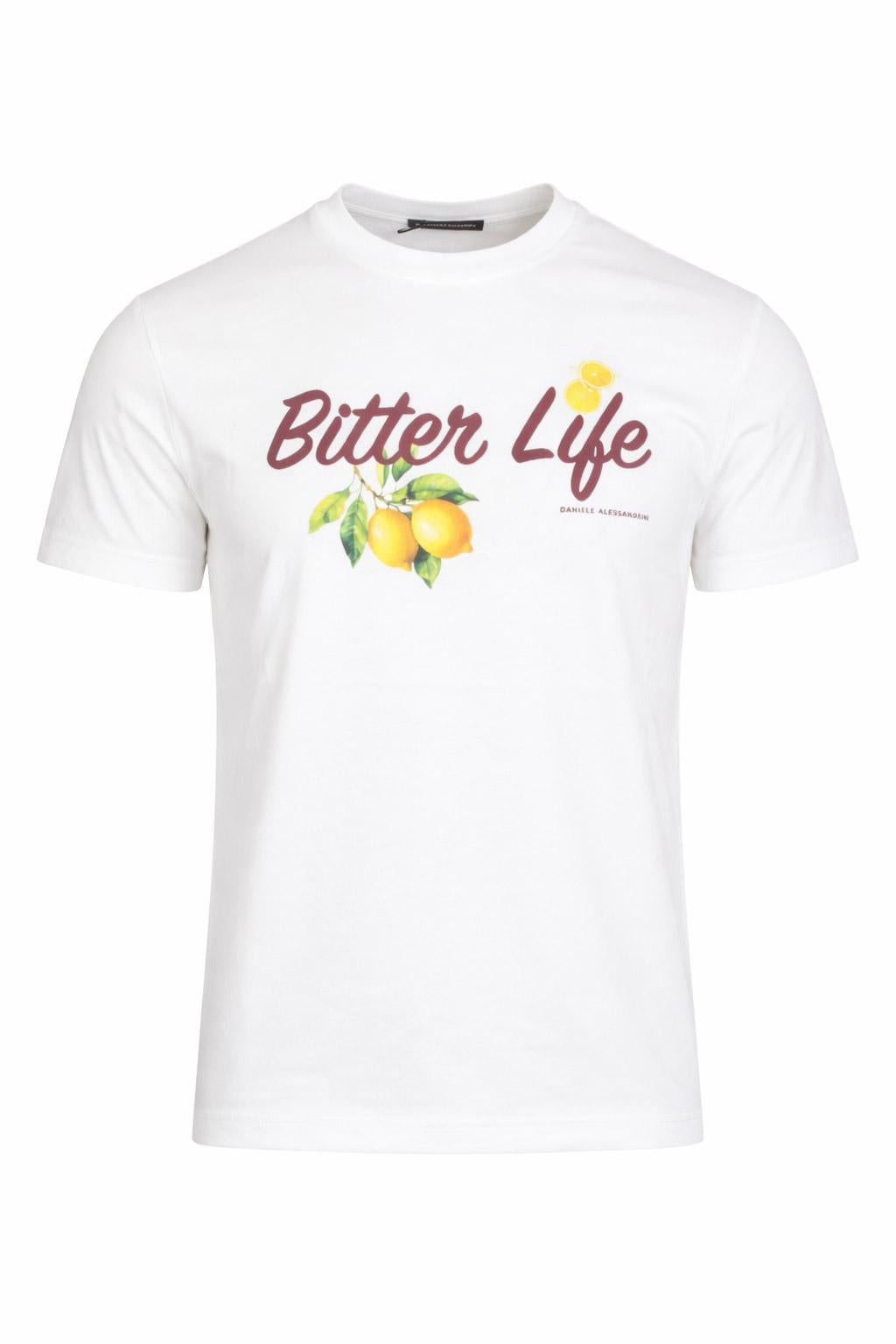 T-Shirt Uomo Bitter Life Cotone Regular 