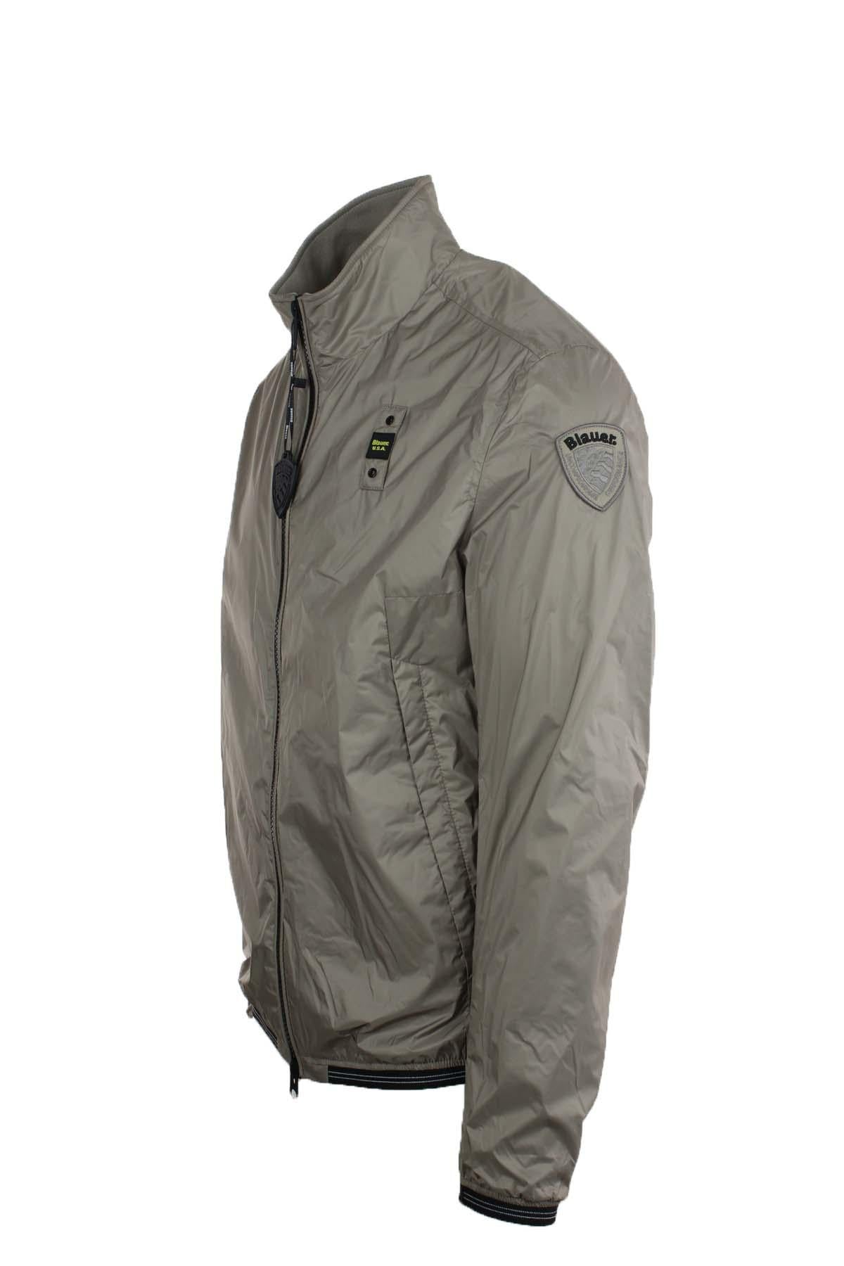 Giubbotto bomber in nylon leggero 