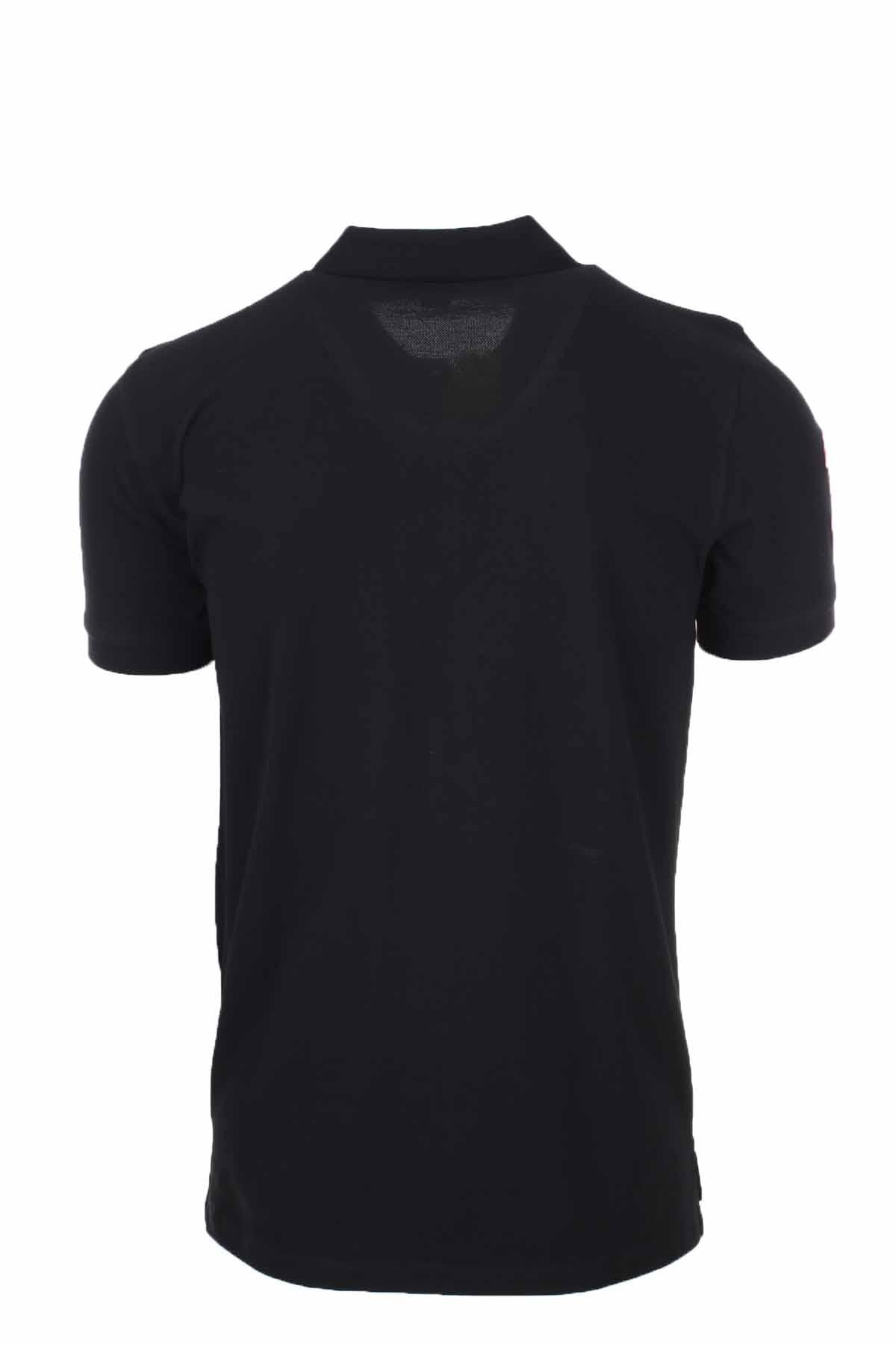 Polo mezza manica piquet maxi logo 