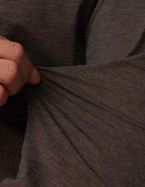 Camicia collo francesce tessuto tecnico Active 
