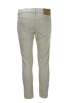 Pantalone 5 tasche in cotone lino 