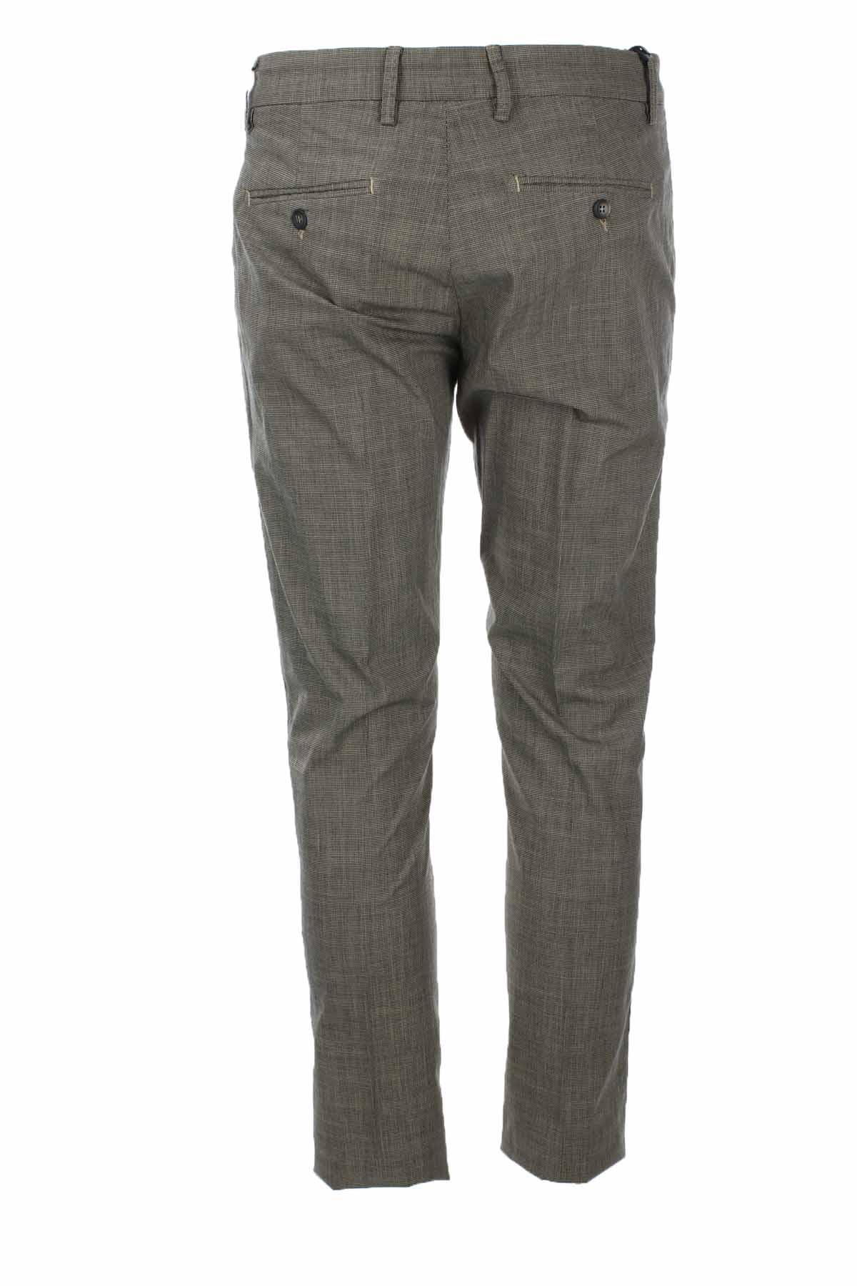 Pantalone Chino in cotone e lino 