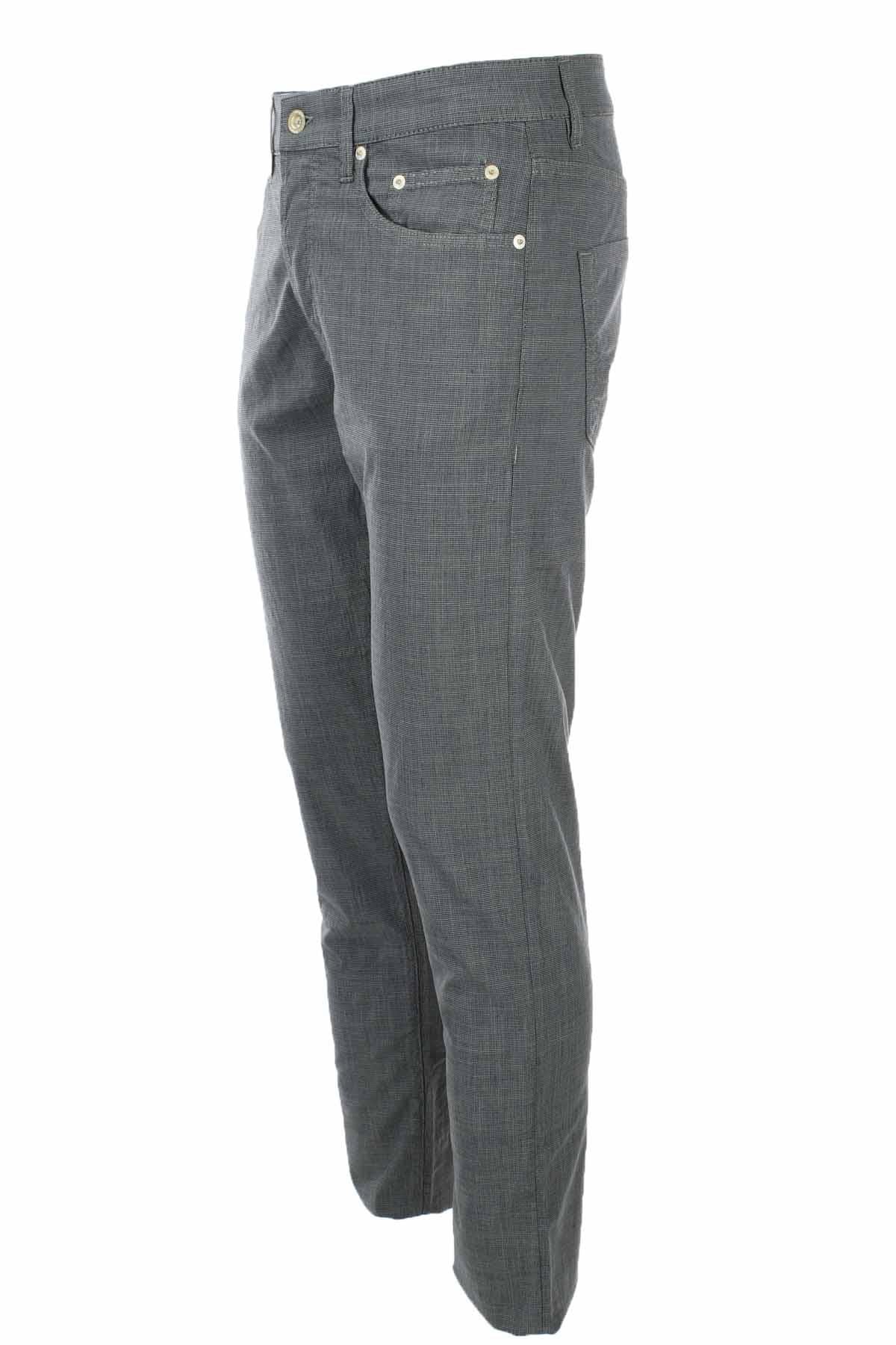 Pantalone Chino in cotone e lino 