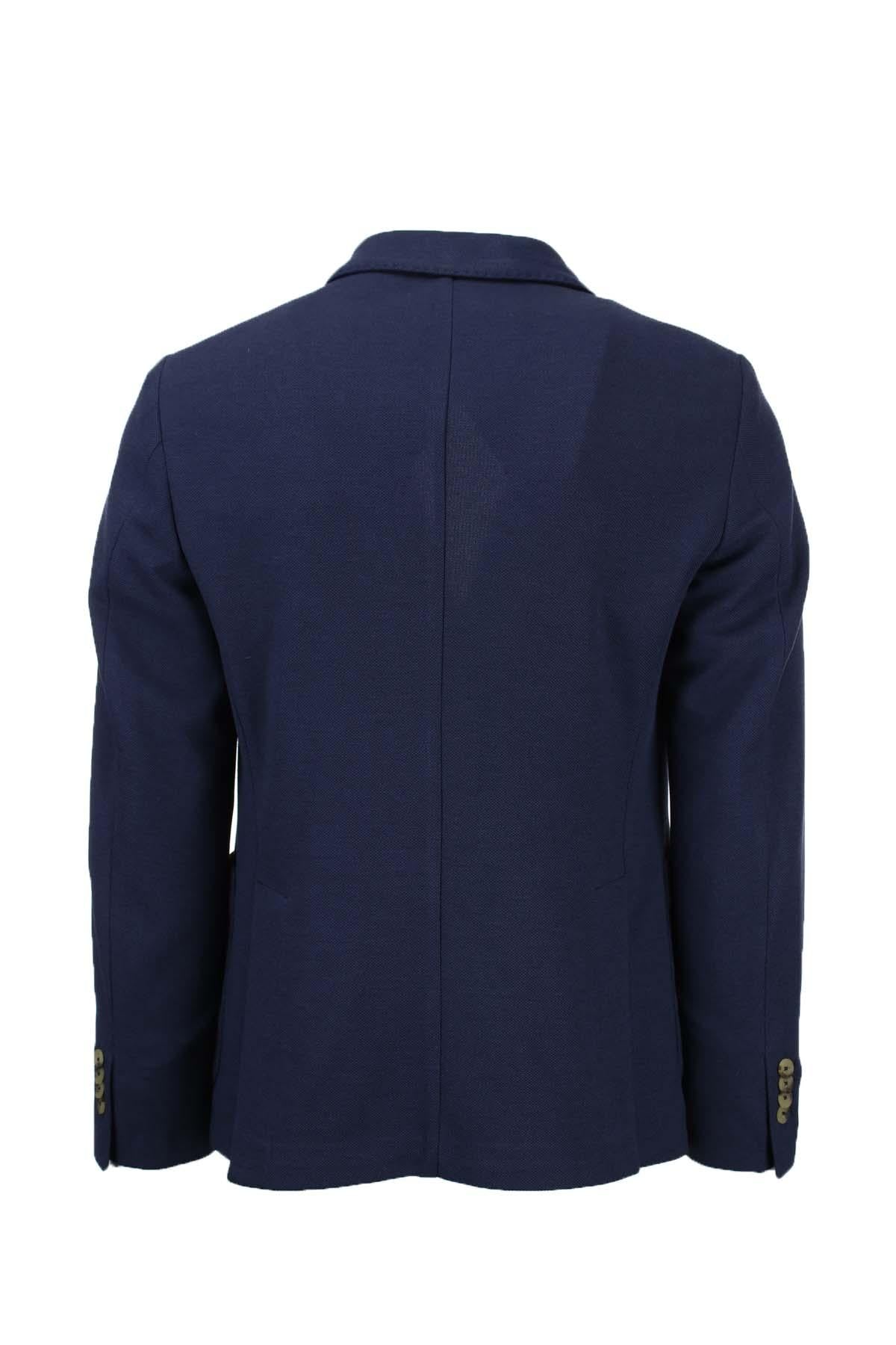 Giacca monopetto in tessuto stretch 