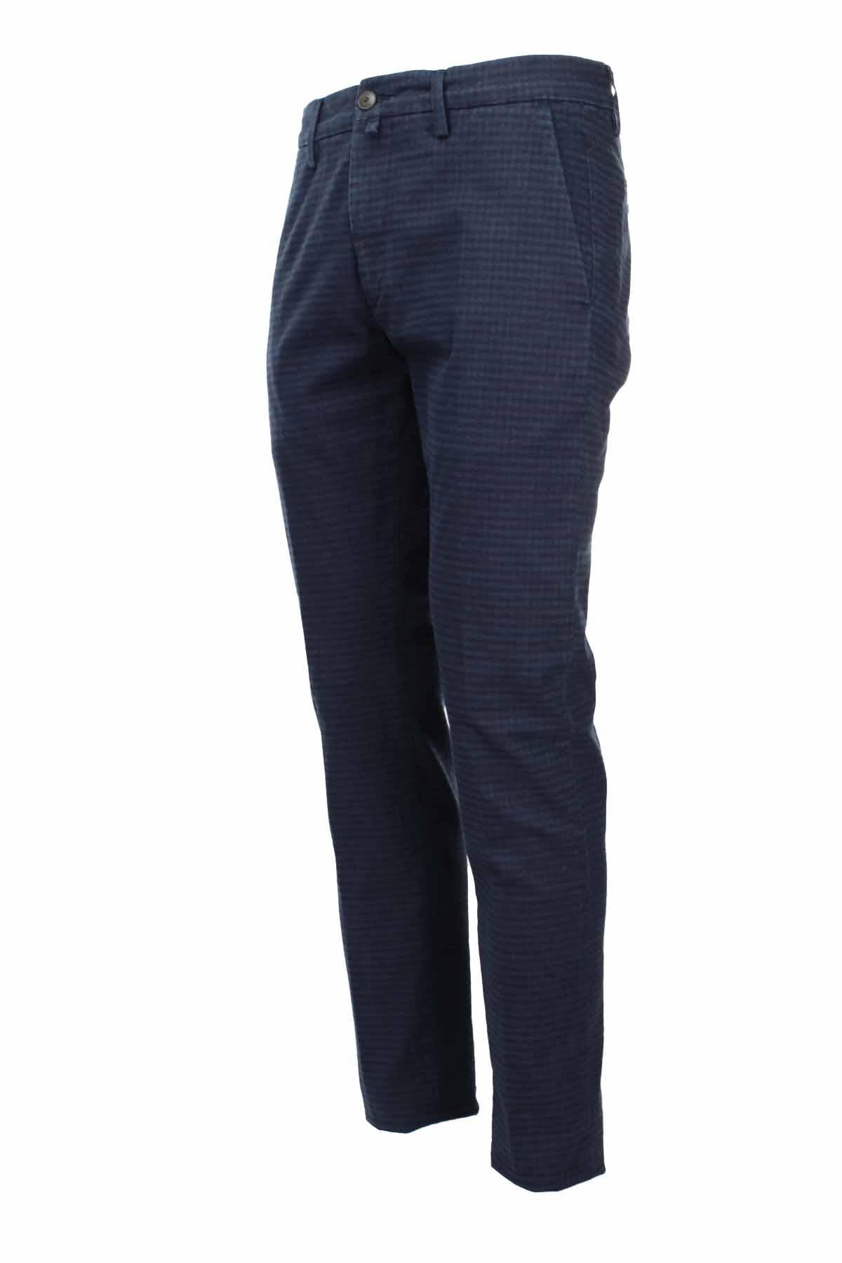 Pantalone tasche america quadri 