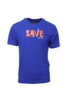 T-shirt mezza manica stampa Save animal free 