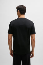 Tshirt mezza manica con logo glitterato double B 