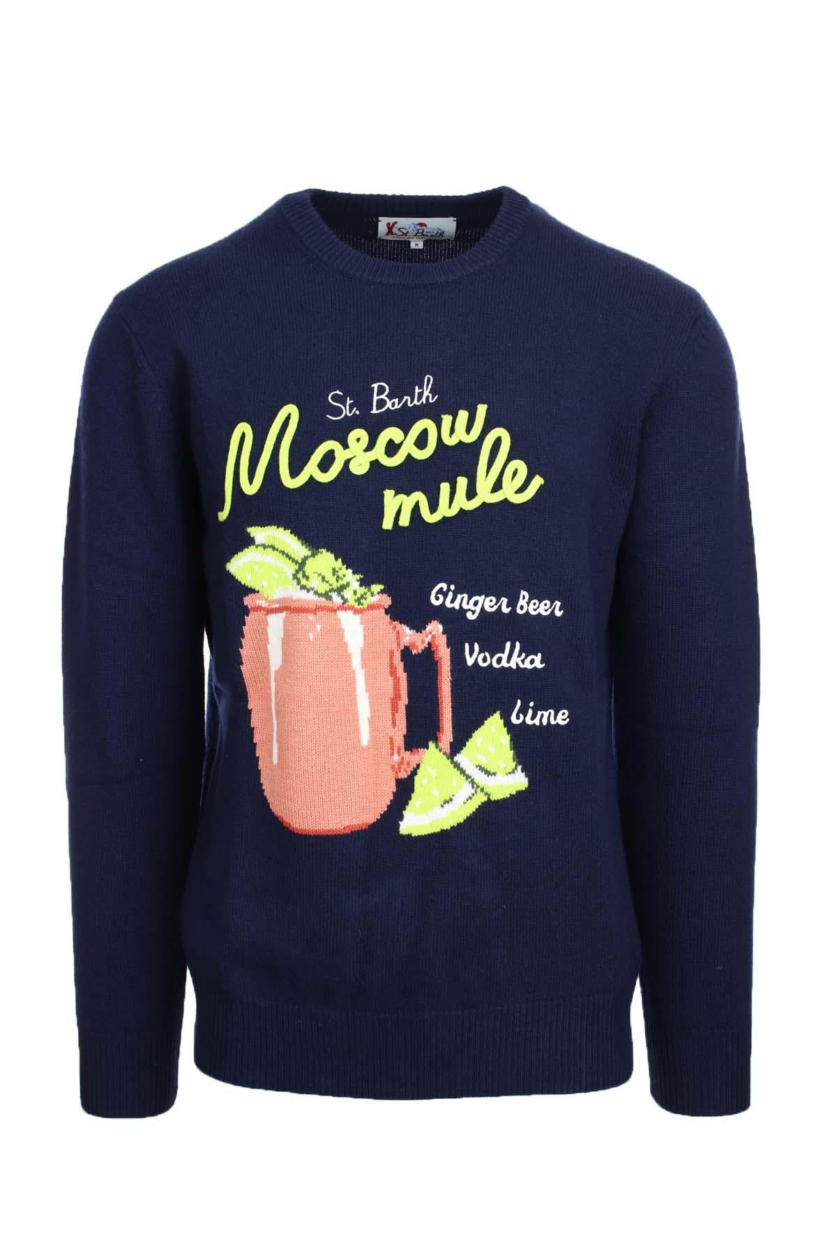 Maglia in lana cachemire Moscow Glass 