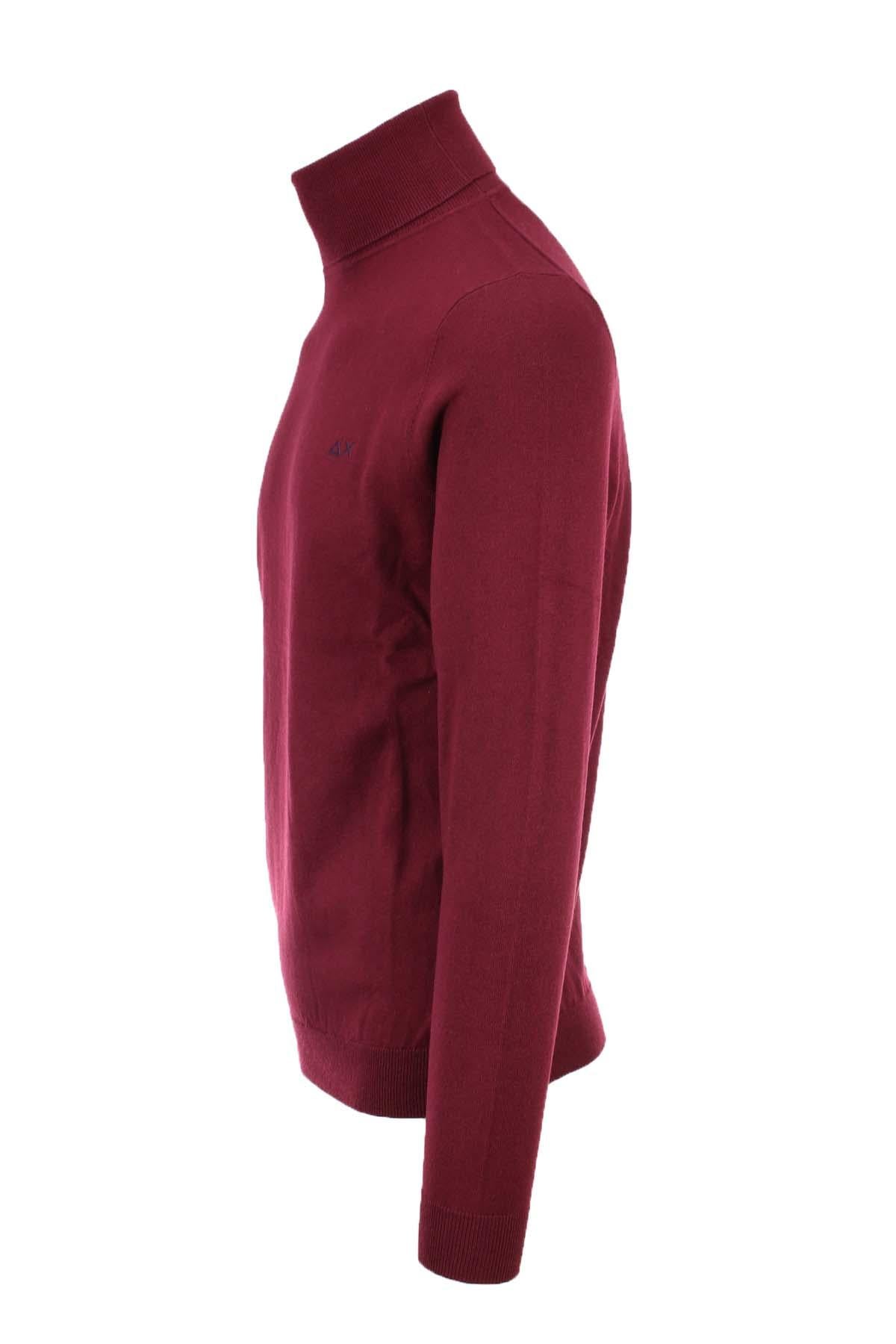 Maglia dolcevita in lana cotone 