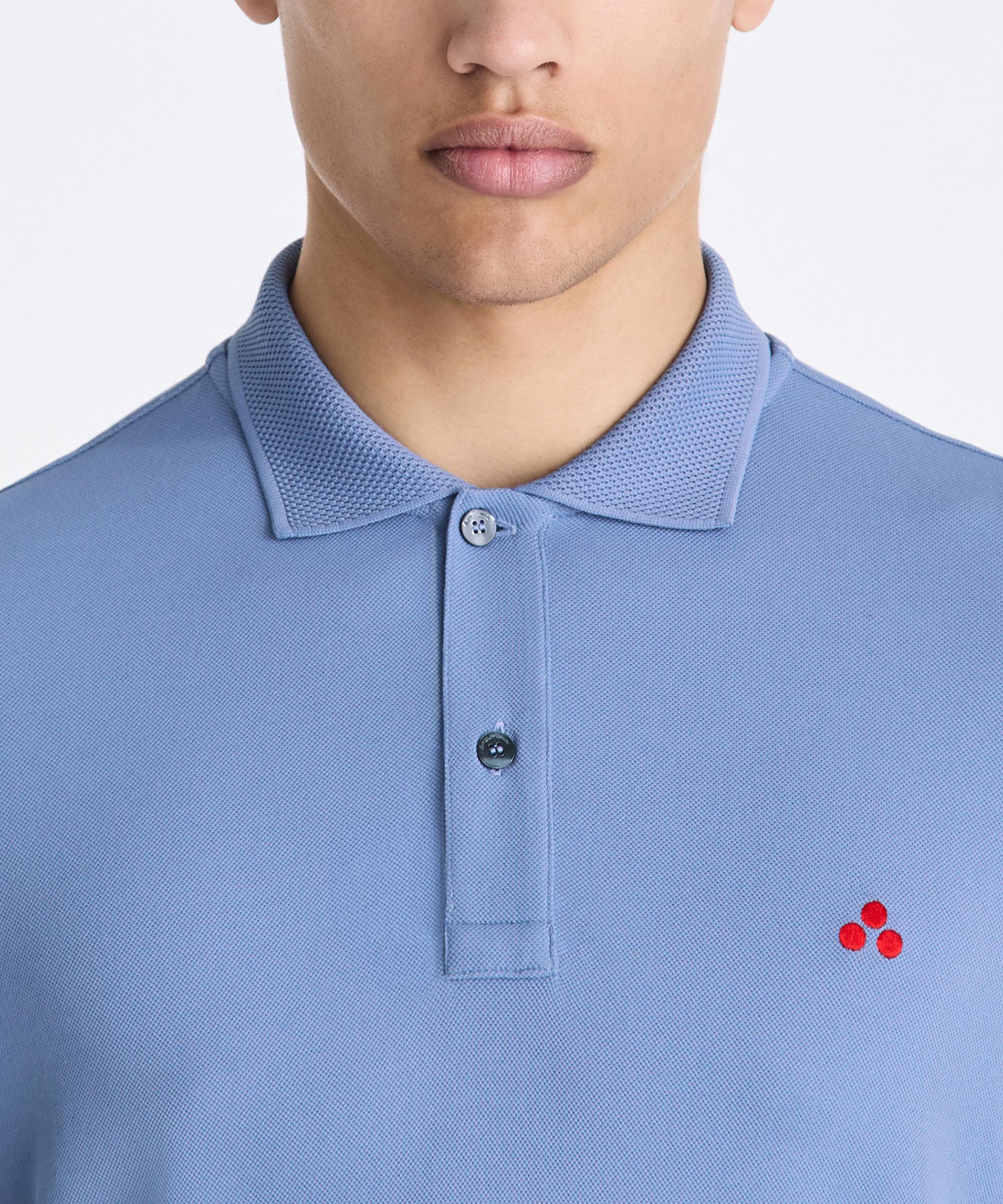 Polo Uomo Piquet Tecnico Stretch Plantago 
