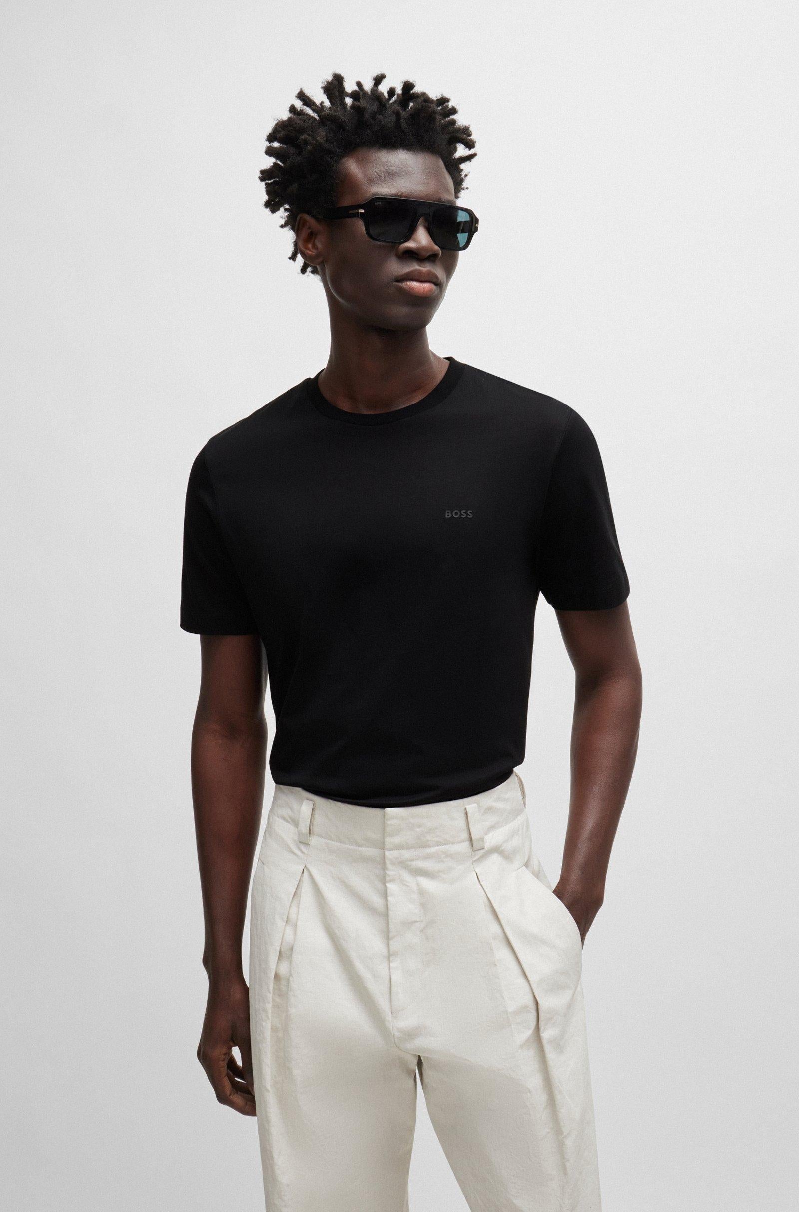T-shirt mezza manica in cotone 
