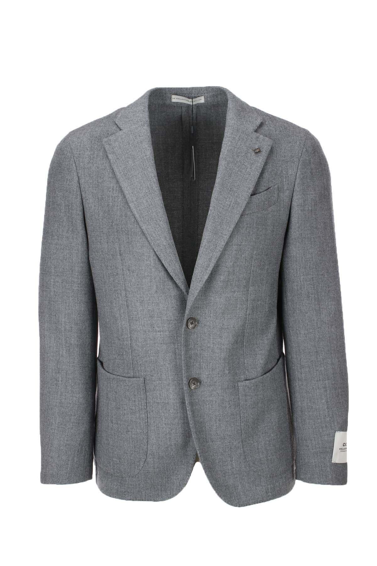 Blazer uomo monopetto sfoderato 