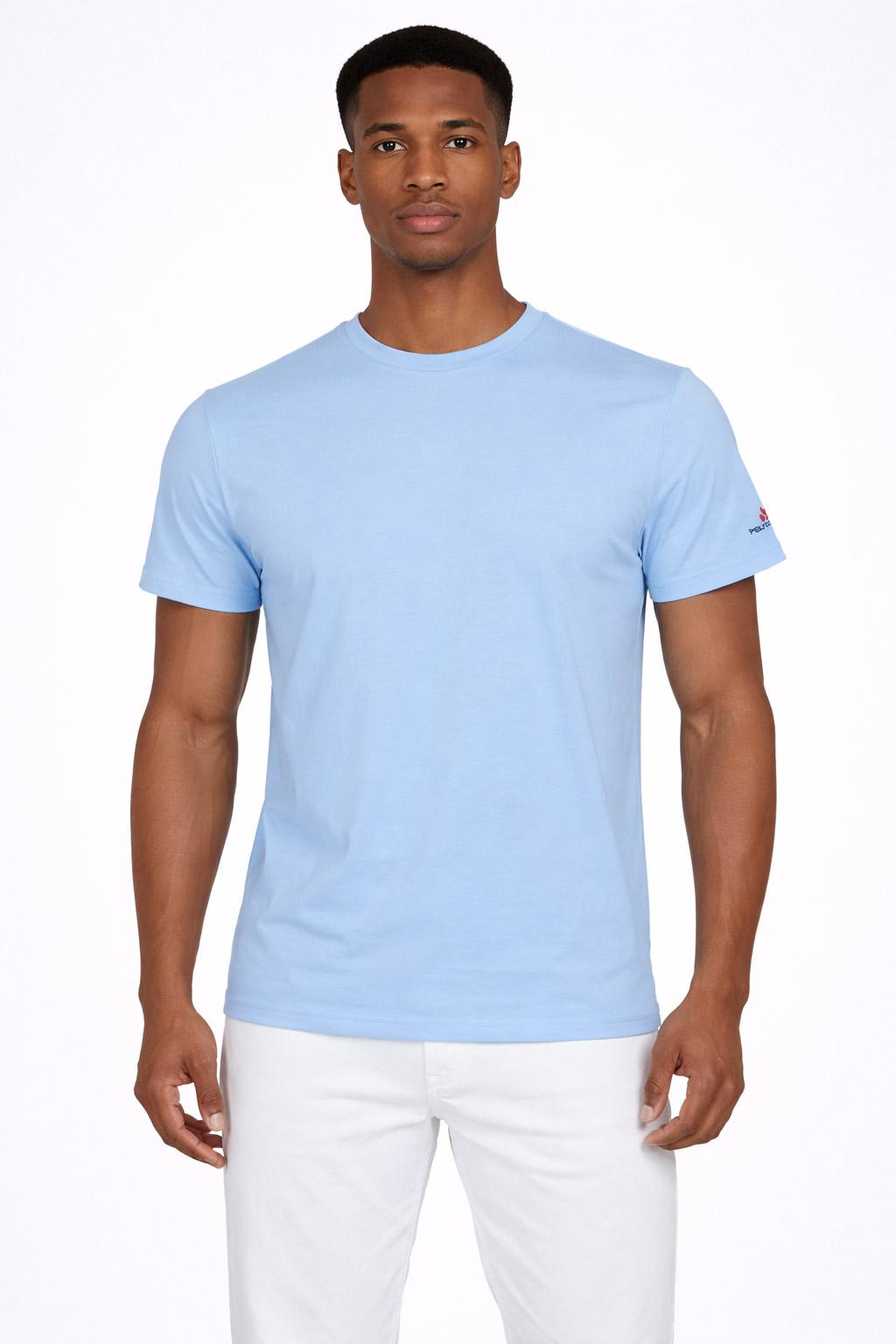 T-Shirt Uomo Zole in Piquet Cotone Seta 