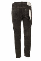 Pantalone velluto diagonale stretch 