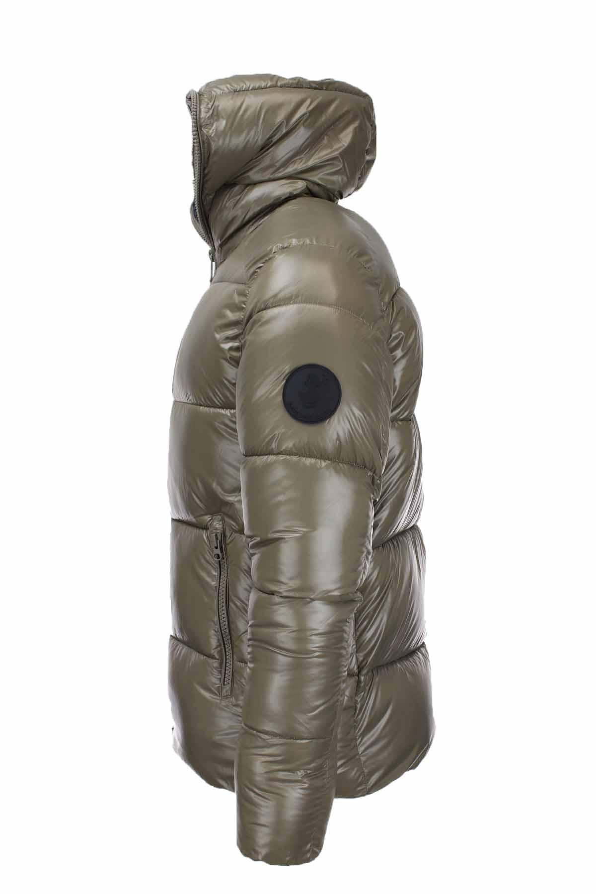 Piumino con cappuccio lucido  Edgard 