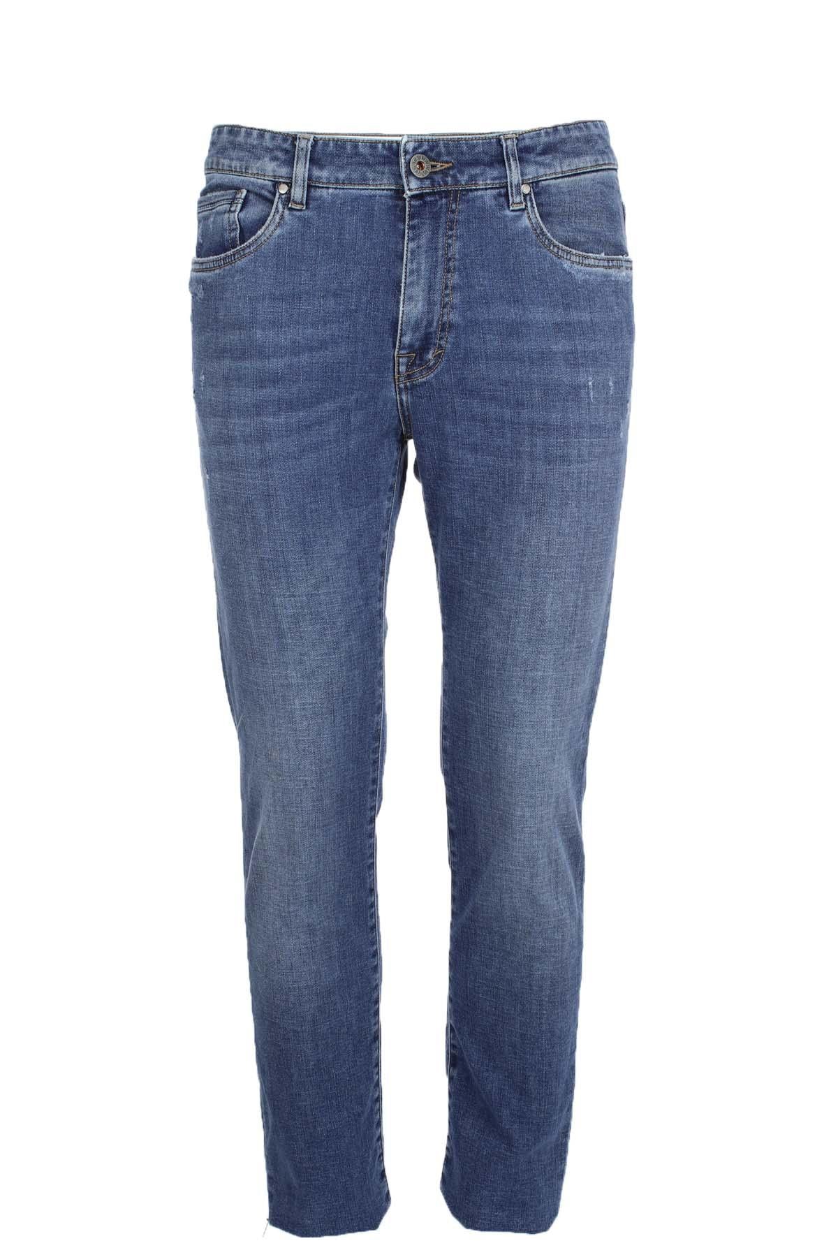 Pantalone jeans denim 5 tasche 